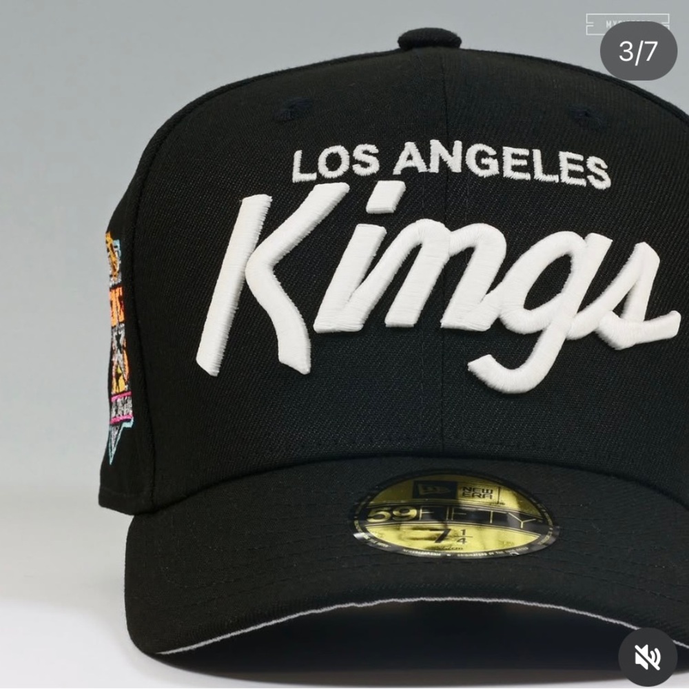 Myfitteds Los Angeles kings all star game patch size 7 1/4 in store exclusive